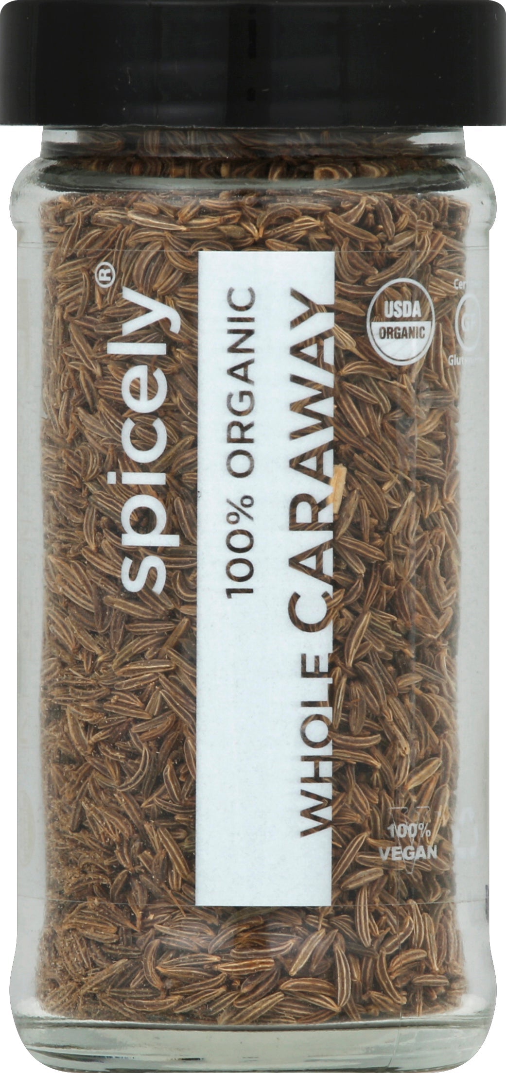 Spicely Organics Caraway Seeds Og2 3/1.6 OZ [UNFI #84064]