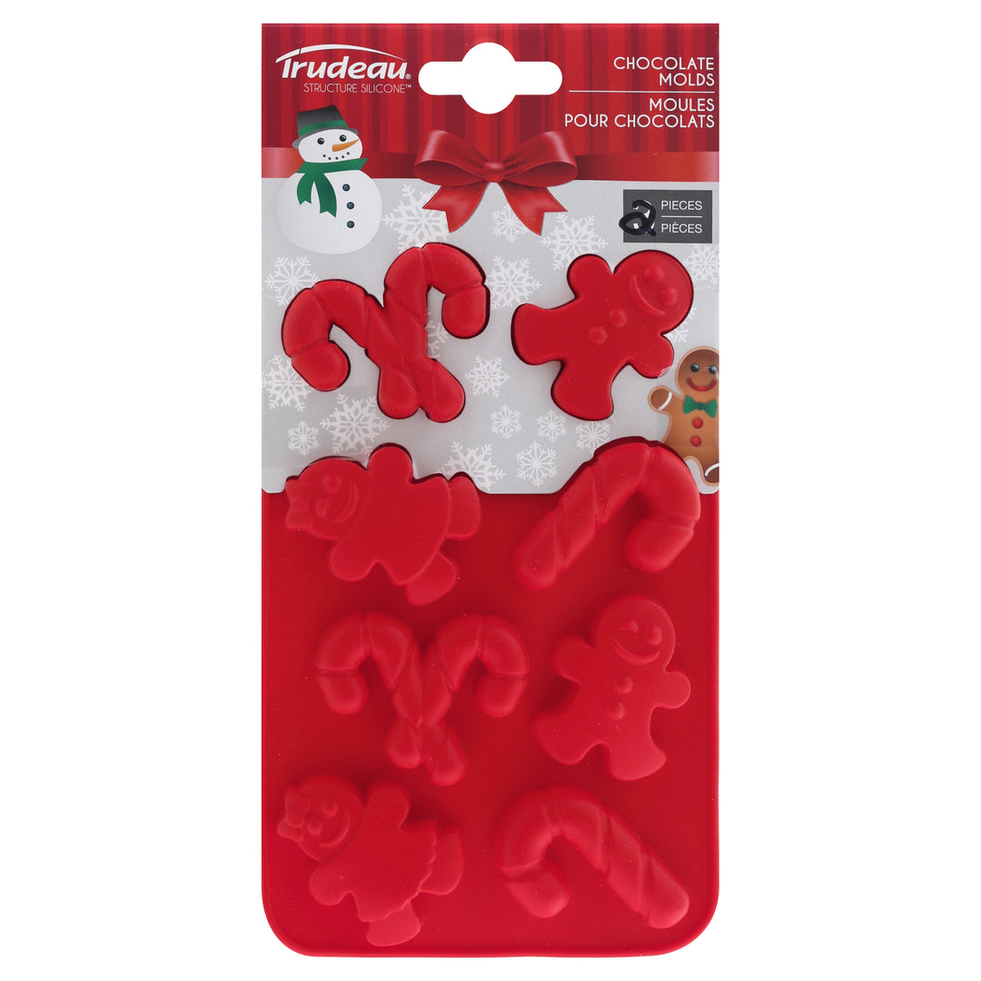Trudeau Gingerbread Chocolate Mold 12/1 Ct [UNFI #08589] T
