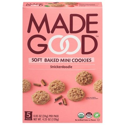 Made Good Softbked Mini - Snickerdoodle 6/4.25 Oz [UNFI #05879]