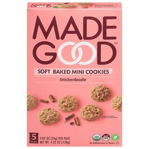 Made Good Softbked Mini - Snickerdoodle 6/4.25 Oz [UNFI #05879]