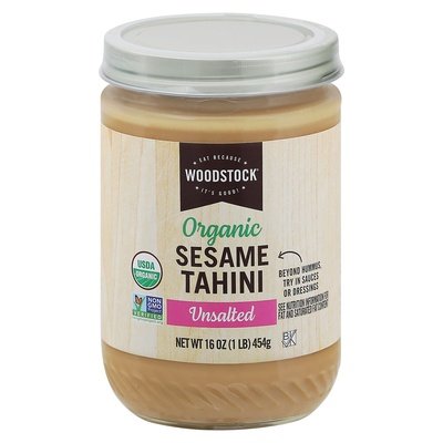 Woodstock Sesame Tahini Unsalted 12/16 Oz [UNFI #26099]