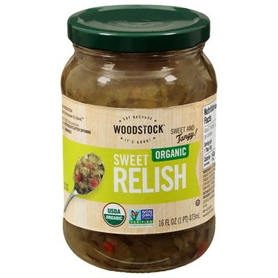 Woodstock Relish Sweet 12/16 Oz [UNFI #37087]