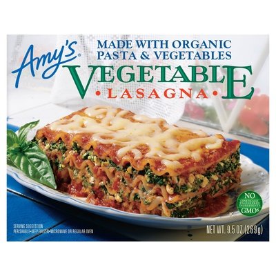Amys Lasagna Vegetable 12/9.5 Oz [UNFI #77363]