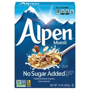Alpen Natural No Sugar Added 12/14 Oz [UNFI #62218]