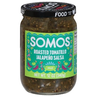 Somos Salsa Verde Jalapeno Pepper 6/12 Oz [UNFI #81029]