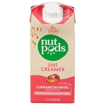 Nutpods Unsweetened Cinnamon Swirl 12/11.2 Fz [UNFI #09483]