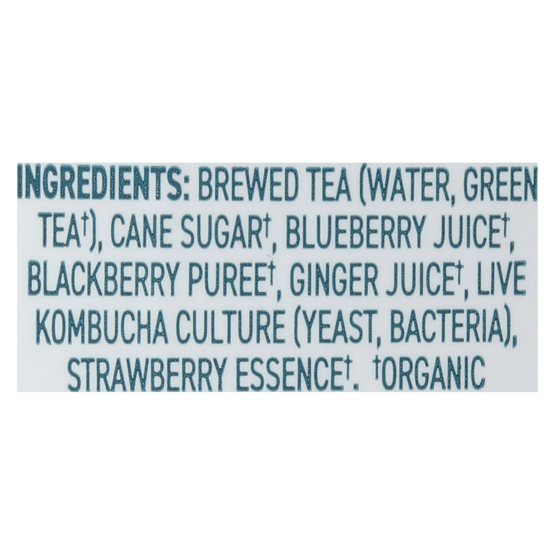 Brew Dr Kombucha Blackberry Trails 12/14 Oz [UNFI #22119]