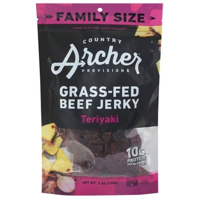Country Archer Beef Teriyaki 8/7 Oz [UNFI #80793]