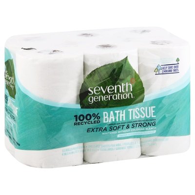 Seventh Generation Bath Tissue,100% Recycled 4/12 Ct [UNFI #55752] T