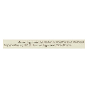 Bach Flower Essences Chestnut Bud 20 Ml [UNFI #86662] T