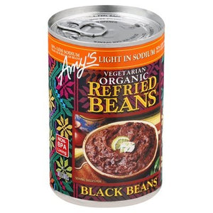 Amys Refried Black Low Sodium 12/15.4 Oz [UNFI #20278]