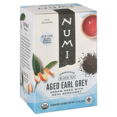 Numi Tea Aged Earl Grey Ft 6/18 Bag [UNFI #19380]