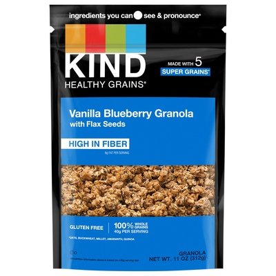 Kind Vanilla Blueberry Clstr/Flax 6/11 Oz [UNFI #06073]