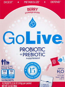 Go Live Berry Pomegranate 10 Ct 10/.47 Oz [UNFI #59664]