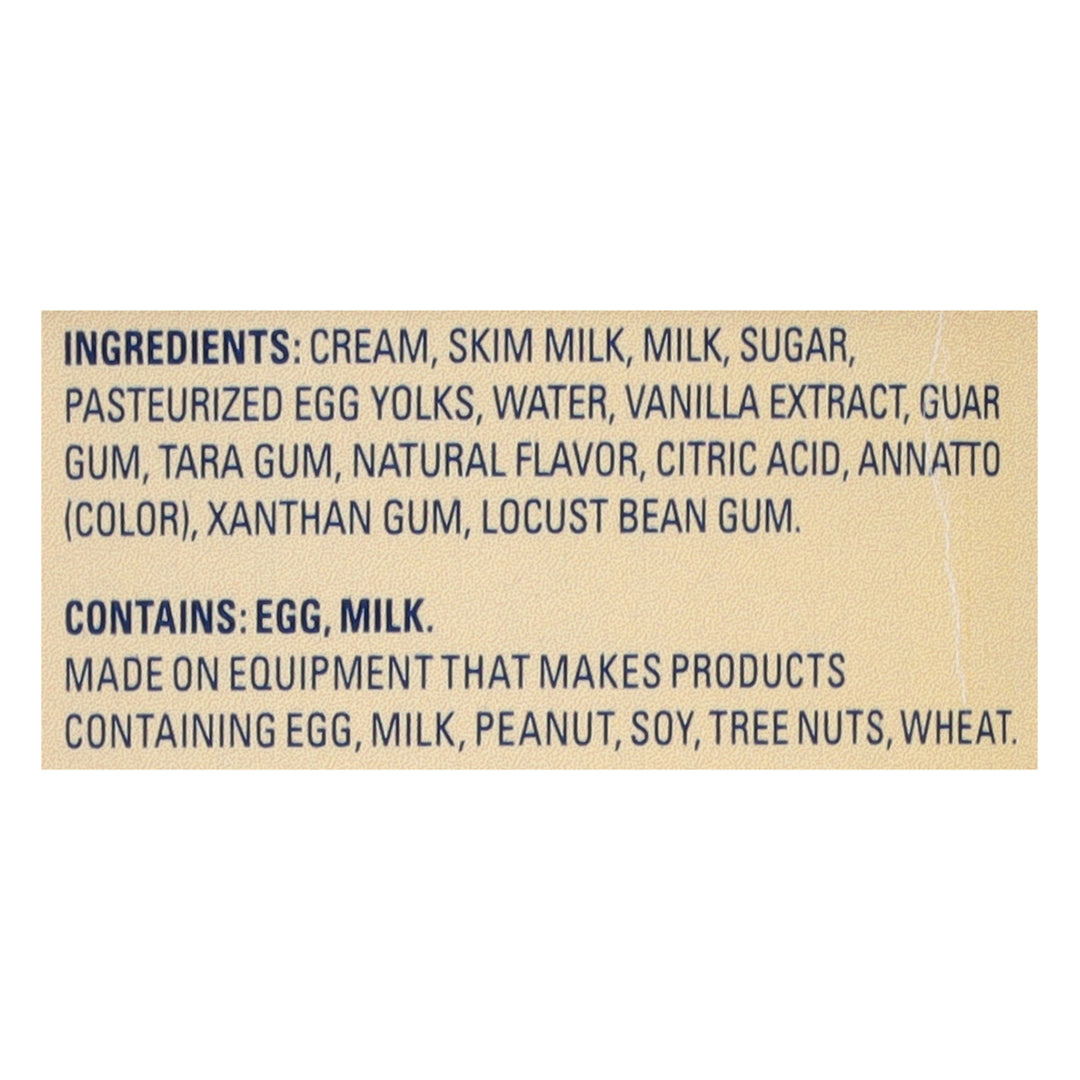 Tillamook French Vanilla 6/1.5 Qt [UNFI #63254]