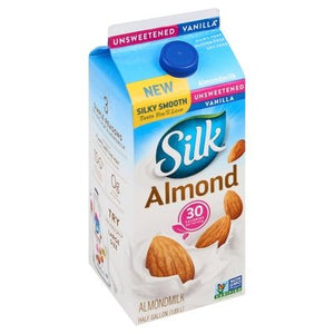 Silk Pure Almond Unsweetend Vanilla 6/64 Oz [UNFI #16868]