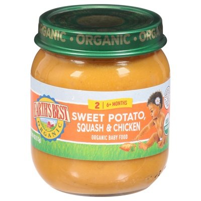 Earths Best Sweet Potato Sqash Chicken 10/4 Oz [UNFI #87163]