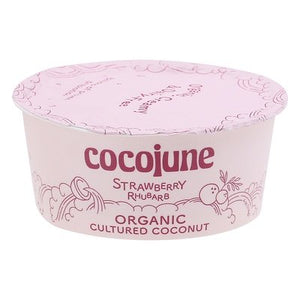 Cocojune Strawberry & Rhubarb 12/4 Oz [UNFI #35726]
