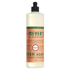 Mrs. Meyers Clean Day Liquid Geranium 6/16 Oz [UNFI #64582] T