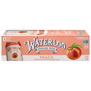 Waterloo Peach 2/12/12 Oz [UNFI #63141] T