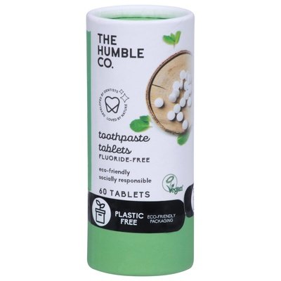 The Humble Co. Mint Flouride-Free 6/60 Ct [UNFI #18504] T