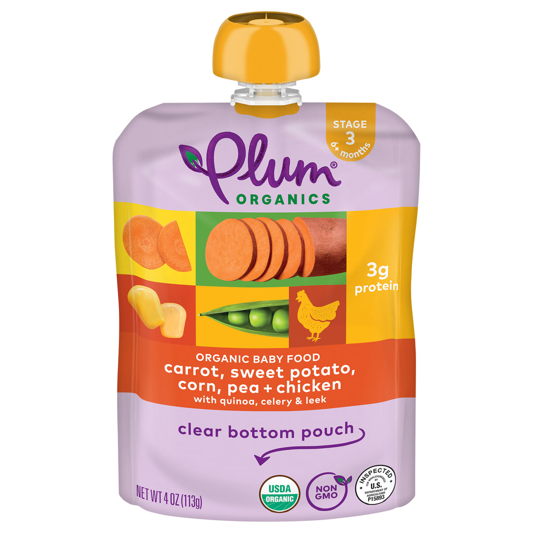 Plum Organics Quinoa,Celery,Leek Baby Food 12/4 Oz [UNFI #45151]