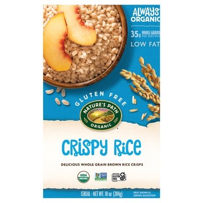 Natures Path Whole Grain Crispy Rice 12/10 Oz [UNFI #52198]