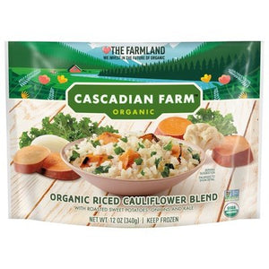 Cascadian Farm Riced Cauliflower,Rstd Pot/Kale 12/12 Oz [UNFI #05078]