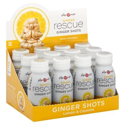 Ginger People Lemon & Cayenne Ginger Shot 12/2 Oz [UNFI #25019]