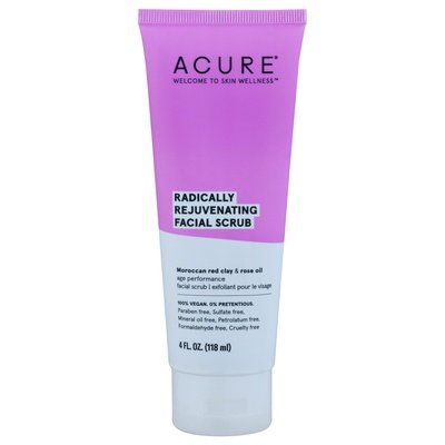 Acure Radically Rejuvenating Facial Scrub 4 Oz [UNFI #82558] T