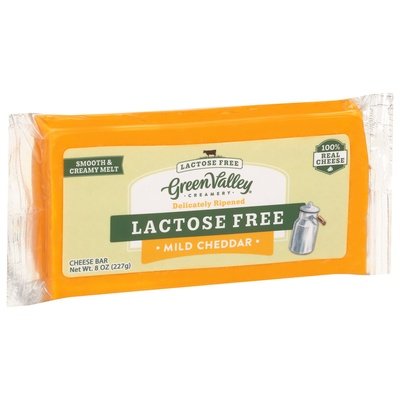 Green Valley Creamery Medium Cheddar Block 12/8 Oz [UNFI #05728]