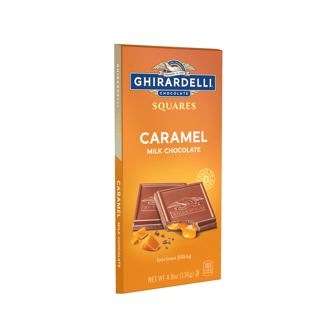 Ghirardelli Milk Chocolate w/Caramel Bar 10/4.8 OZ [UNFI #80119]