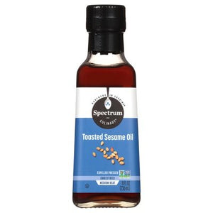 Spectrum Naturals Sesame Toasted Unrefined 6/8 Oz [UNFI #19127]