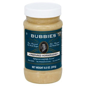 Bubbies Horseradish Prepared 6/8 Oz [UNFI #36606]