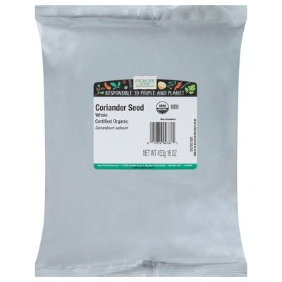 Frontier Nat Prod Co-op Coriander Seed Whole 1 Lb [UNFI #28370]