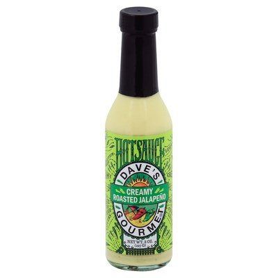 Daves Gourmet Hot Sauce Crmy Rstd Jalapeno 6/8 Oz [UNFI #33392]