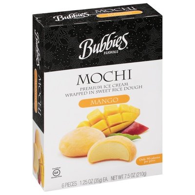Bubbies Hawaii Mango 8/7.5 Oz [UNFI #07332]