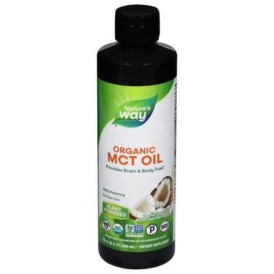 Natures Way Mct Oil From Coconut 16 Oz [UNFI #58712] T