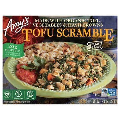 Amys Tofu W/Hash Brown & Veggies 12/9 Oz [UNFI #73320]