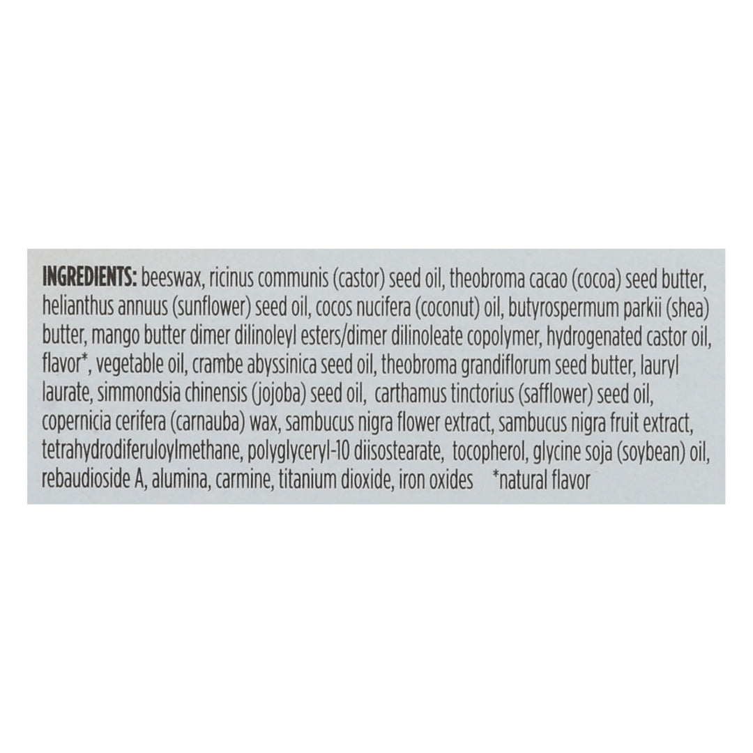 Burts Bees Lip Balm Rescue Elderberry 3/.15 Oz [UNFI #53773] T