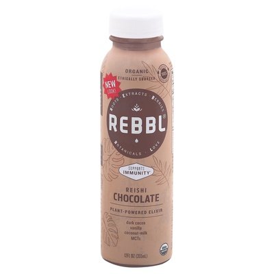 Rebbl Reishi Chocolate Ft 12/12 Oz [UNFI #71687]