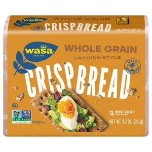 Wasa Crispbread Crispbread Whole Grain 12/9.2 Oz [UNFI #27366]