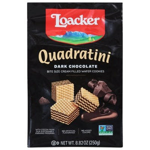Loacker Dark Chocolate 6/8.82 Oz [UNFI #68156]