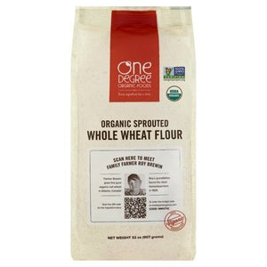 One Degree Organic Foods Flour Sprouted Whole Wheat 6/32 Oz [UNFI #39322]