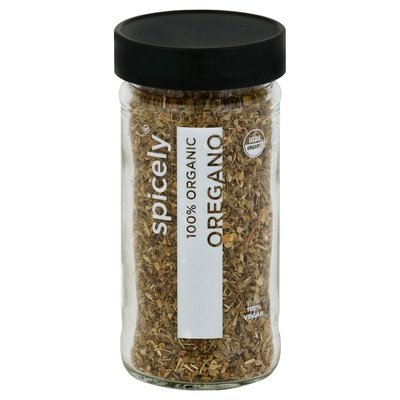 Spicely Organics Oregano Mediterranean 3/0.4 Oz [UNFI #13705]