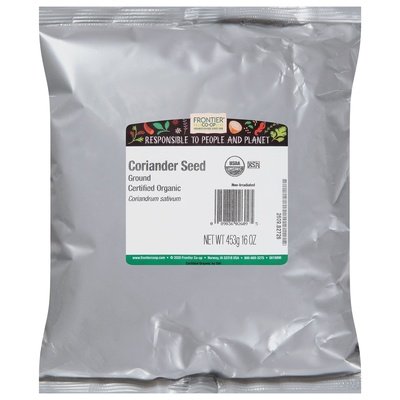 Frontier Nat Prod Co-op Coriander Seed Ground 1 Lb [UNFI #28369]