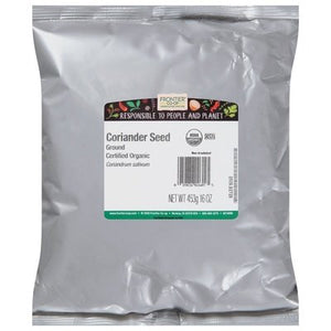 Frontier Nat Prod Co-op Coriander Seed Ground 1 Lb [UNFI #28369]