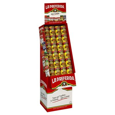 La Preferida Authentic Refried 12/15 Oz [UNFI #17816]