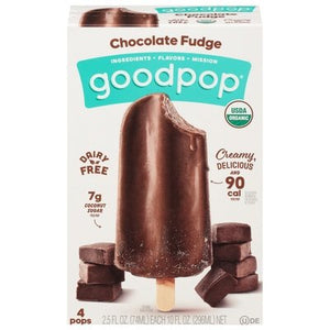 Goodpop Chocolate Fudge 8/4/2.5 Oz [UNFI #40625]