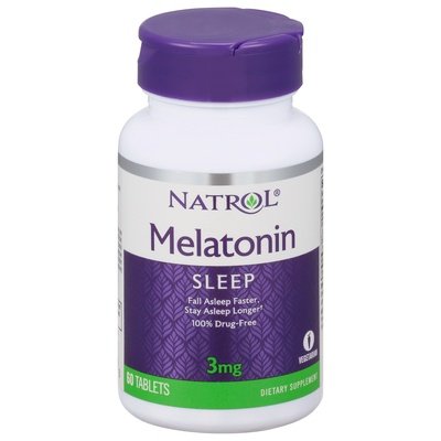 Natrol Melatonin 3 Mg 60 Tab [UNFI #41182] T
